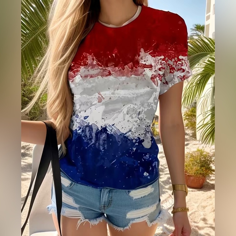 NWT Women’s Casual Print T-Shirt